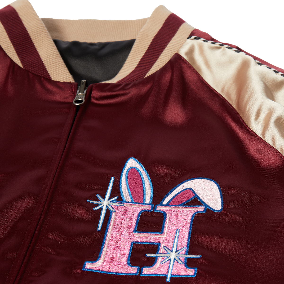 Huf x Freddie Gibbs Souvenir Jacket, Berry M / Berry