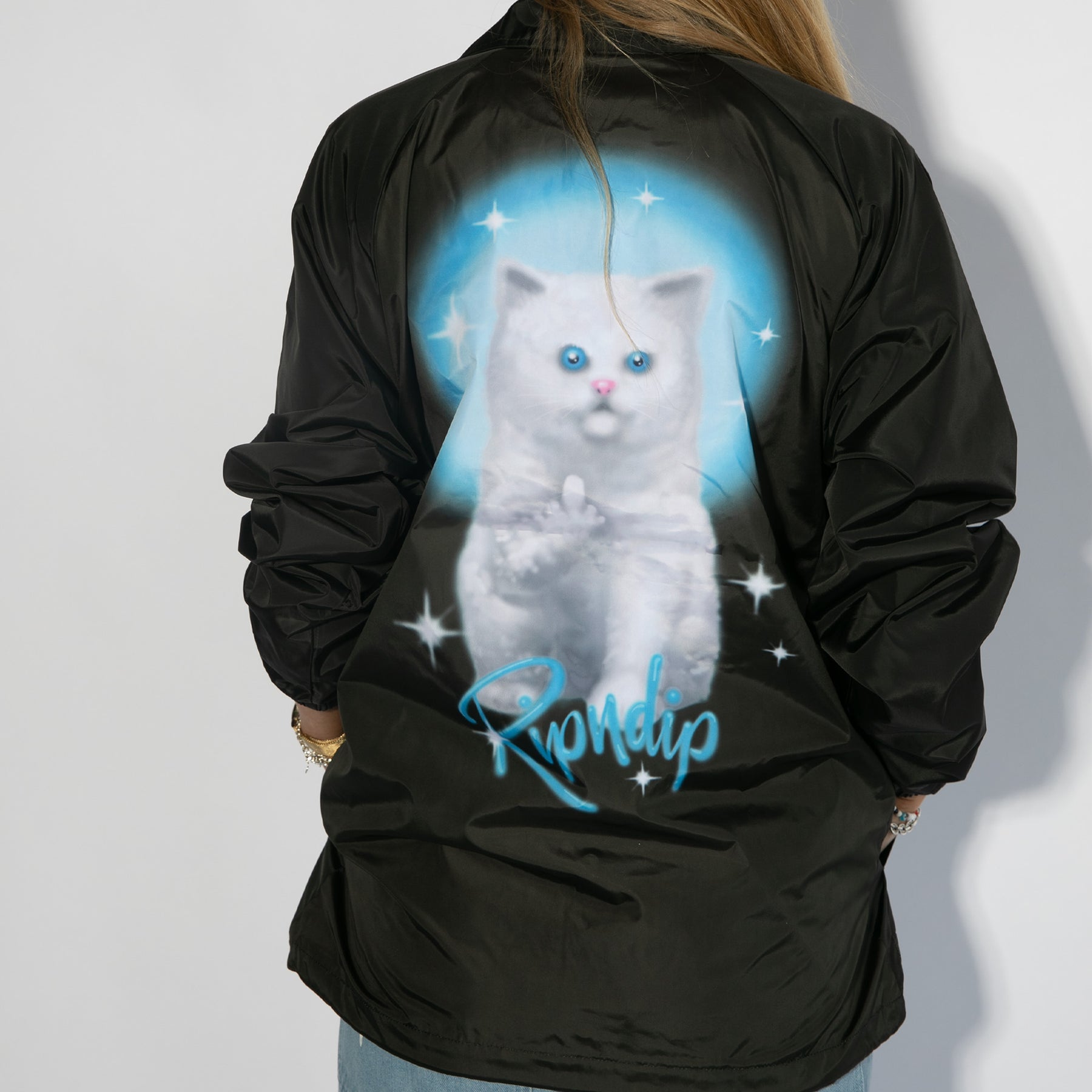 RIPNDIP Sprinkles Coaches Jacket, Black – The Giant Peach