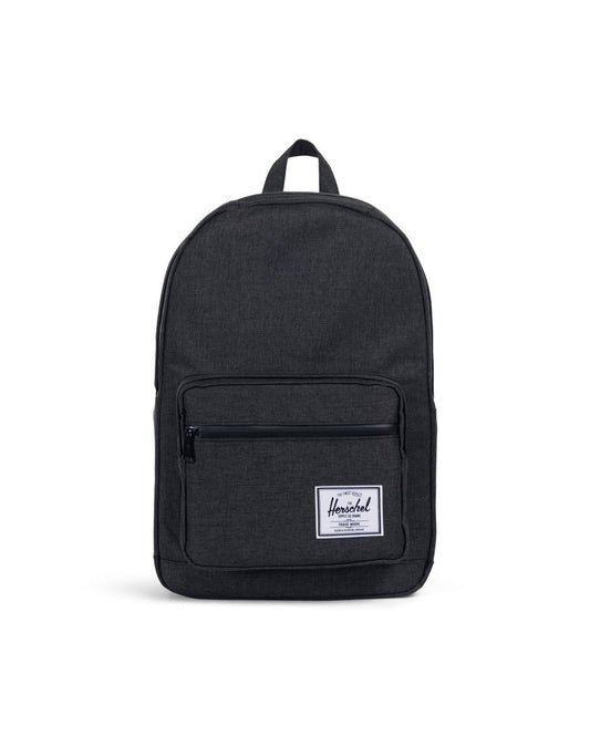 Herschel Supply Co. - Pop Quiz Backpack, Black Crosshatch/Black Rubber