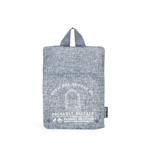 Herschel Supply Co. - Packable Daypack, Raven Crosshatch – The Giant Peach