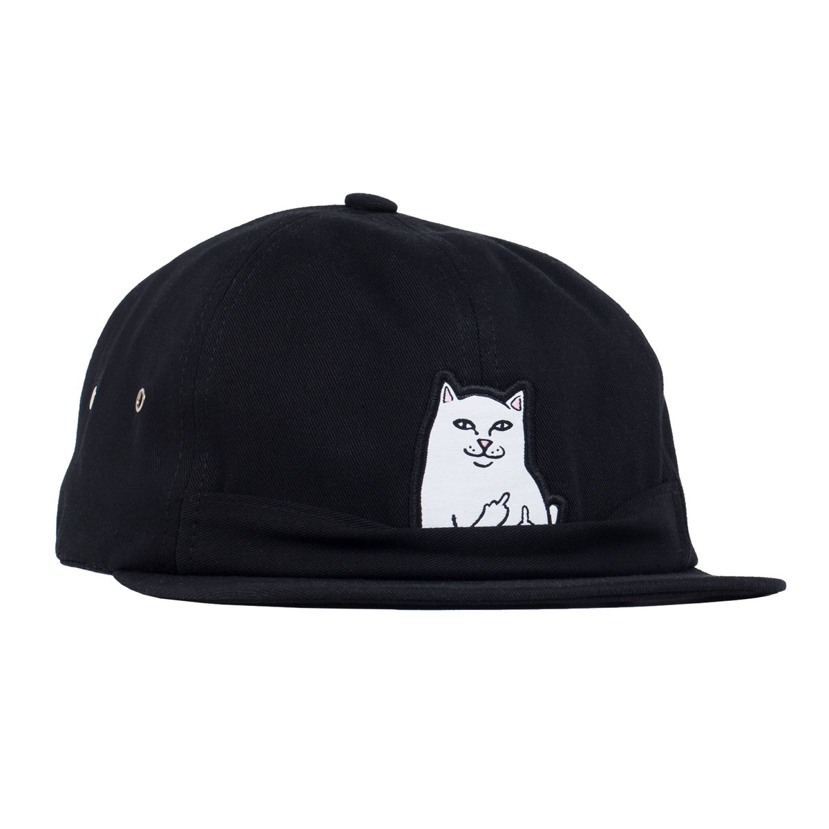 RIPNDIP - Lord Nermal 6 Panel Pocket Hat, Black – The Giant Peach