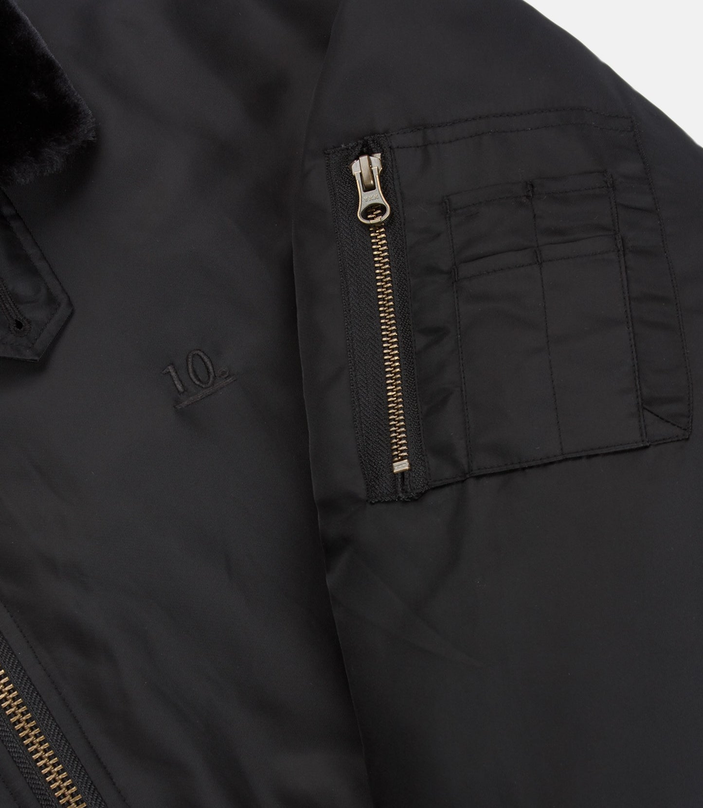 10Deep -  In Spite of It All Flight Jacket, Black