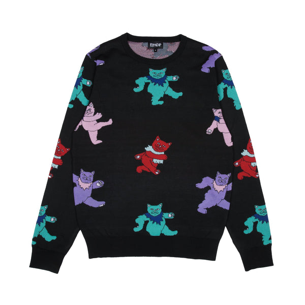 RIPNDIP - Dancing Nerm Men's Knit Sweater, Black