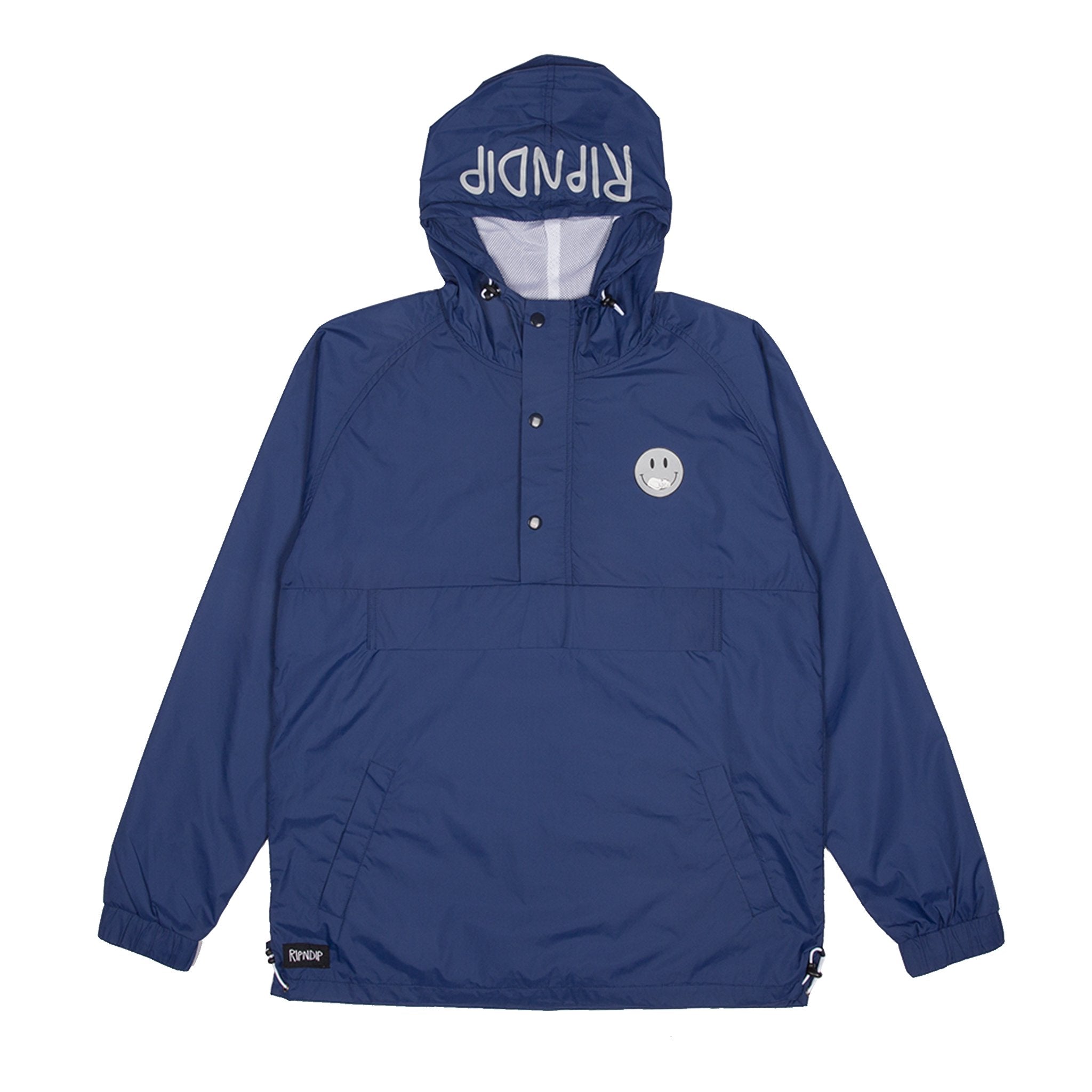 RIPNDIP - Everything Will Be OK Men's Anorak Jacket, 3M/Navy