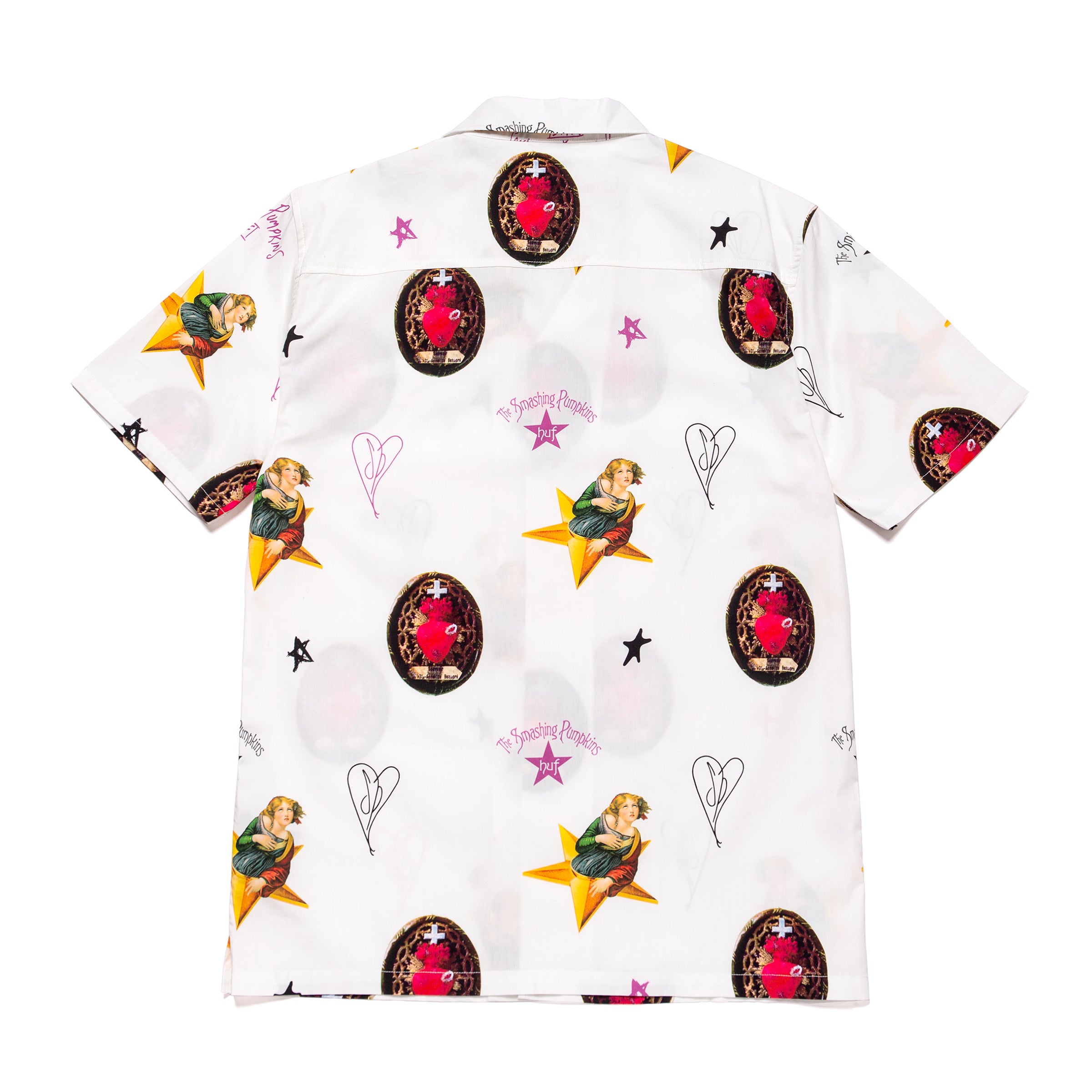 HUF x Smashing Pumpkins - Daydream S/S Woven Top, Natural