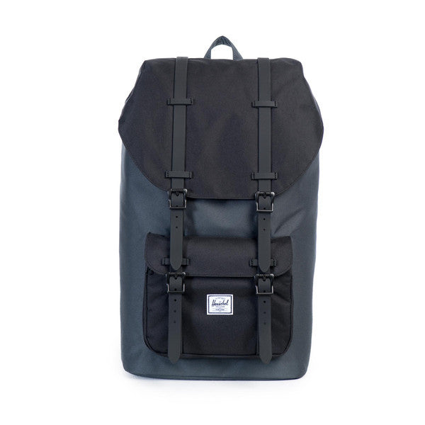 Herschel Supply Co. - Little America Backpack, Dark Shadow/Black/Black ...