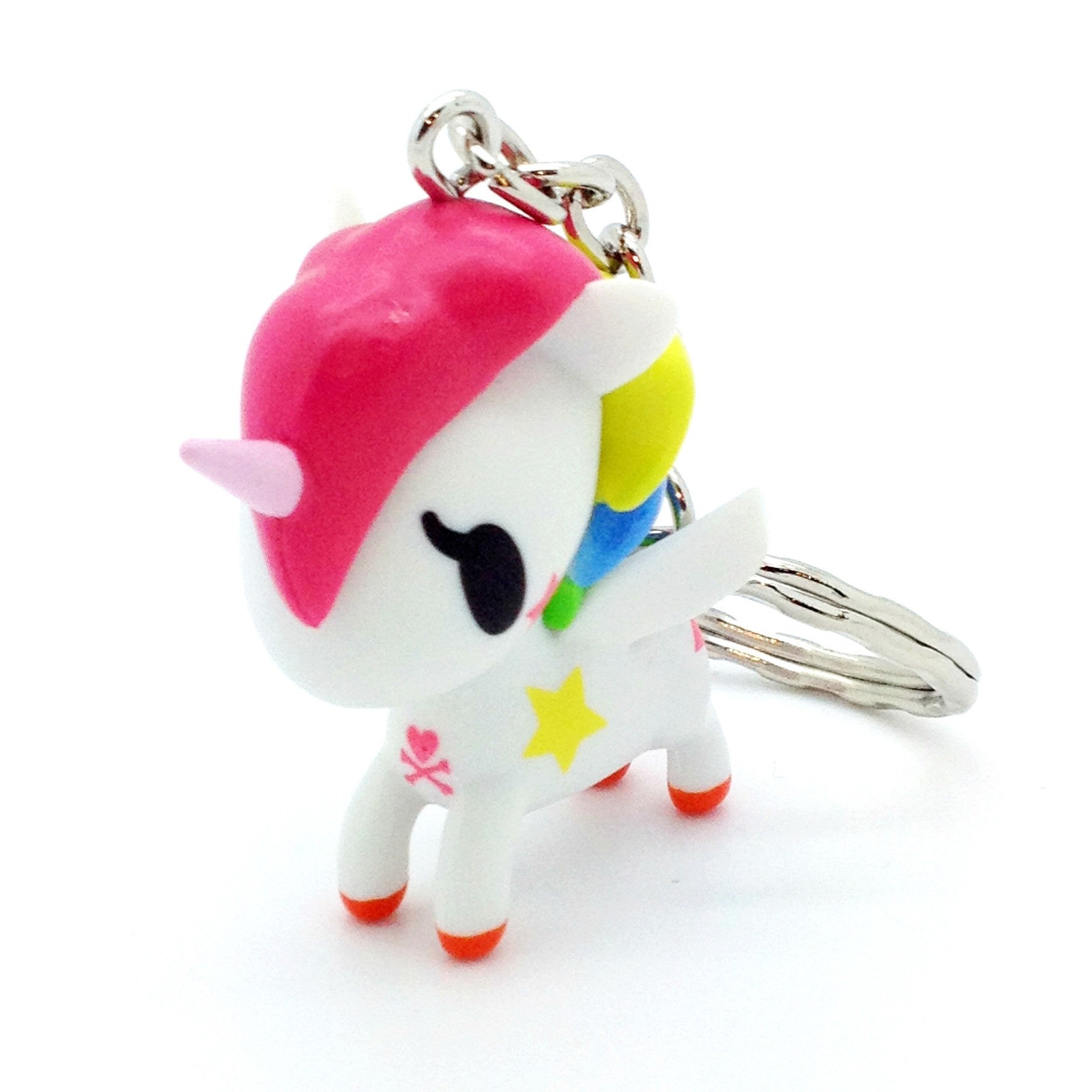 Tokidoki Denim Daze Rainbow Keychain, Size: One size, Multicolor