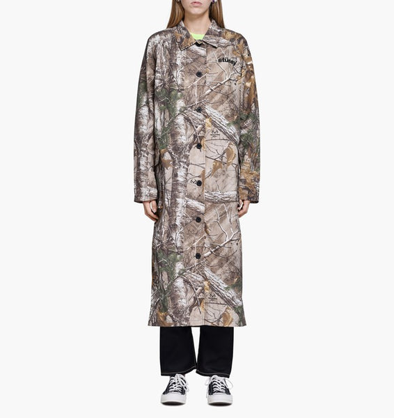 Stussy - Elsa Women's Long Coat, Realtree Camo