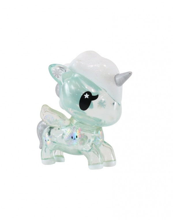 Tokidoki Holiday 5 Yuki Unicorno Vinyl Figure Clear Blue The